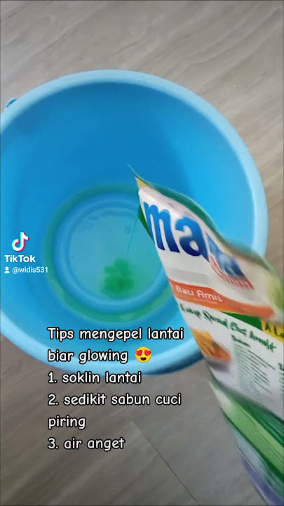 Tips mengepel lantai 🥰 #iderumahidaman #rumahminimalis #tipsiburumahtangga