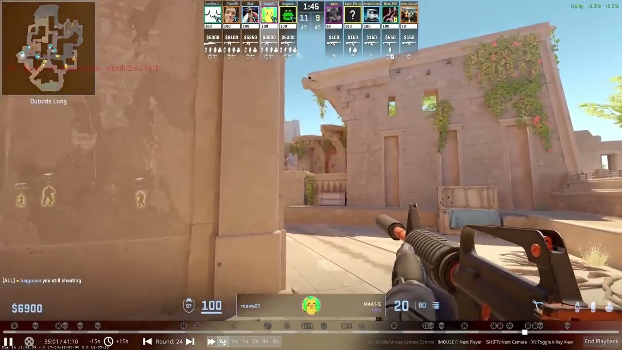 What type of cheat is this? Faceit aimbot / AI cheat?