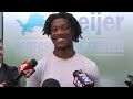 Detroit Lions players meet with the media | September 4, 2025