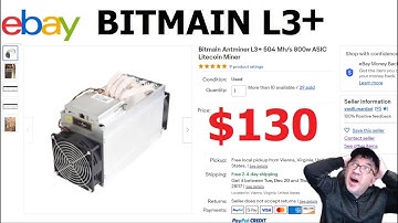 Would you Buy a BITMAIN L3+ for only $130 💰 BARGAIN DEALS IN THE BEAR MARKET | SCRYPT ASIC