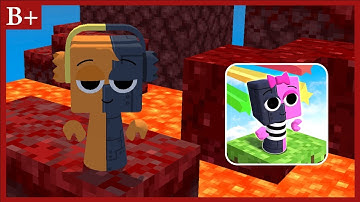 Lava Mod: Parkour Race Craft ‼️ Overworld & Nether Map (Parkour Story)