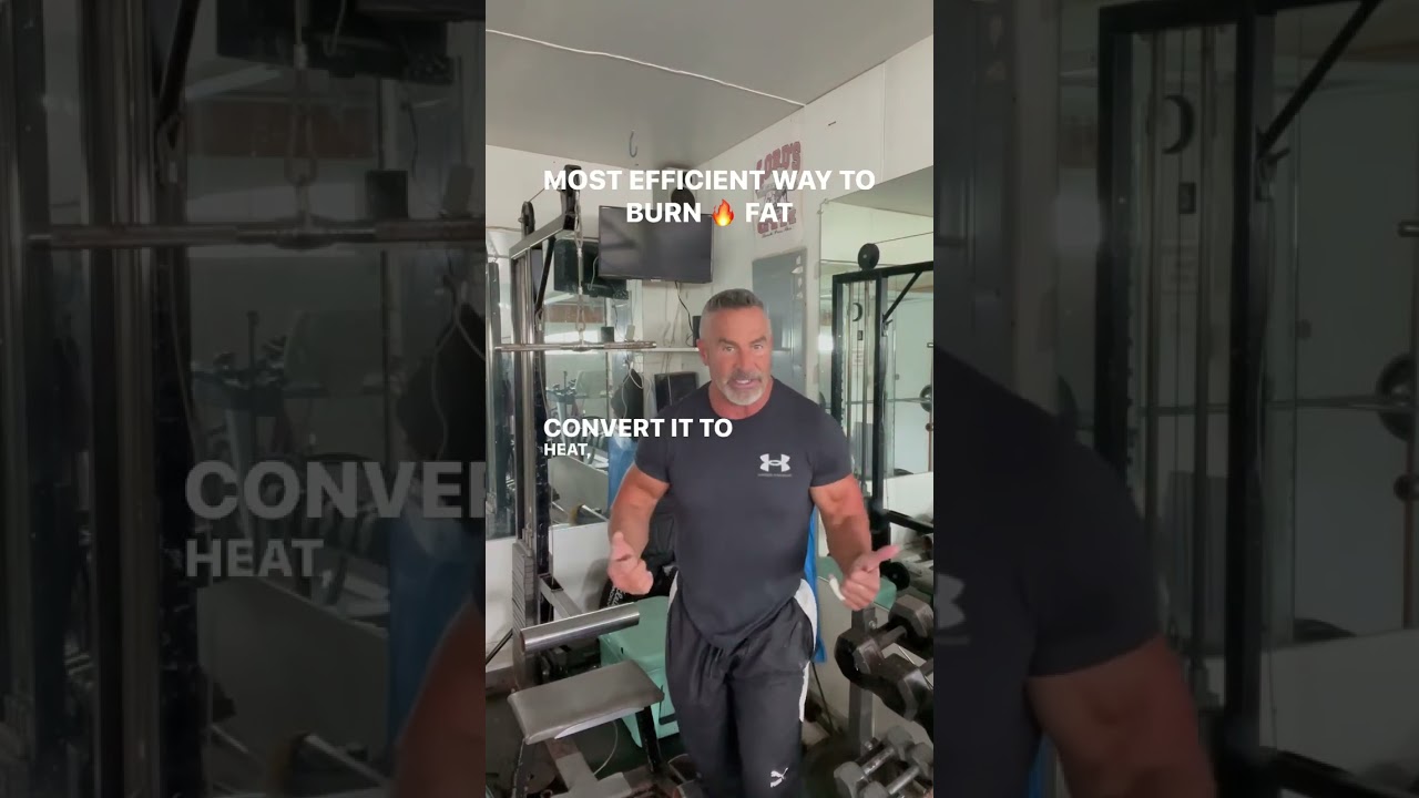 MOST EFFICIENT WAY TO BURN 🔥 FAT