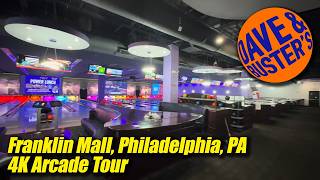 Dave & Buster's @ Franklin Mall (Philadelphia PA), 4K arcade walkthrough & tour, December 2024