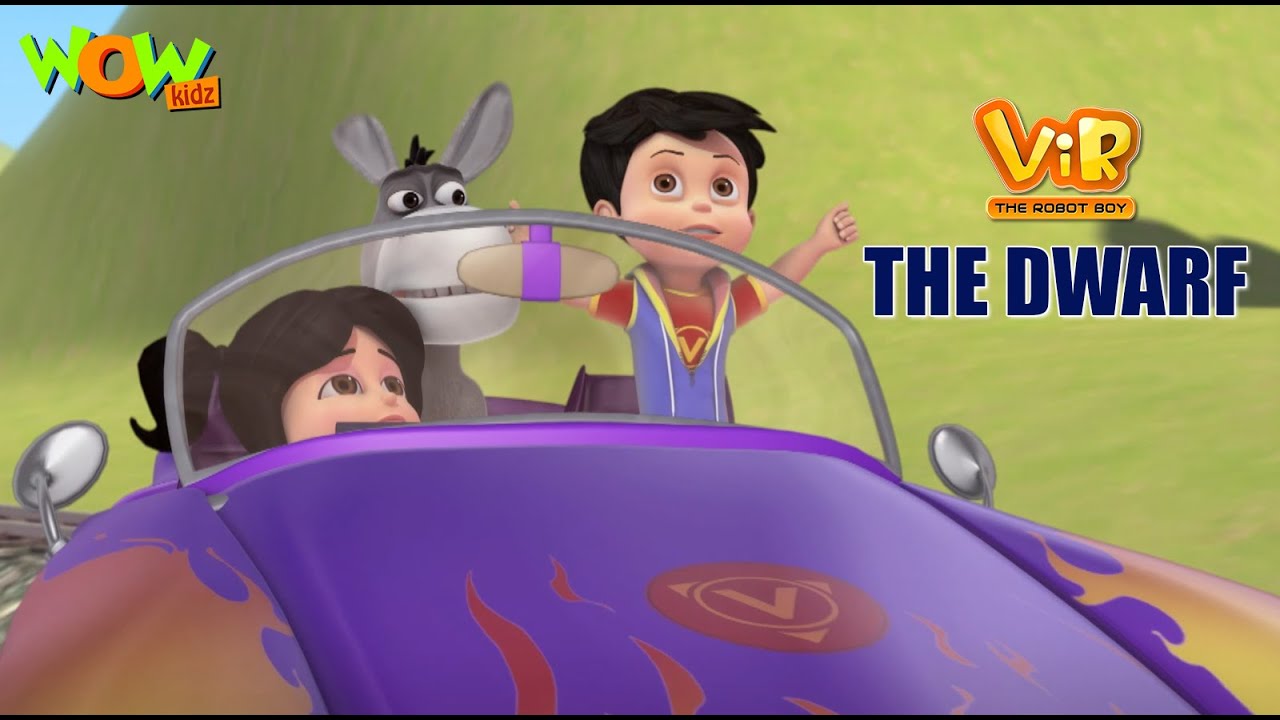 Vir The Robot Boy New Episodes | The Dwarf | Hindi Cartoon for kids | Wow  Kidz | #spot - YouTube