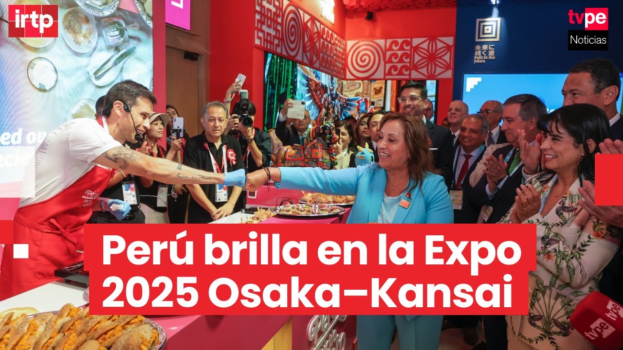 Presidenta Dina Boluarte participa en la Expo 2025 Osaka–Kansai