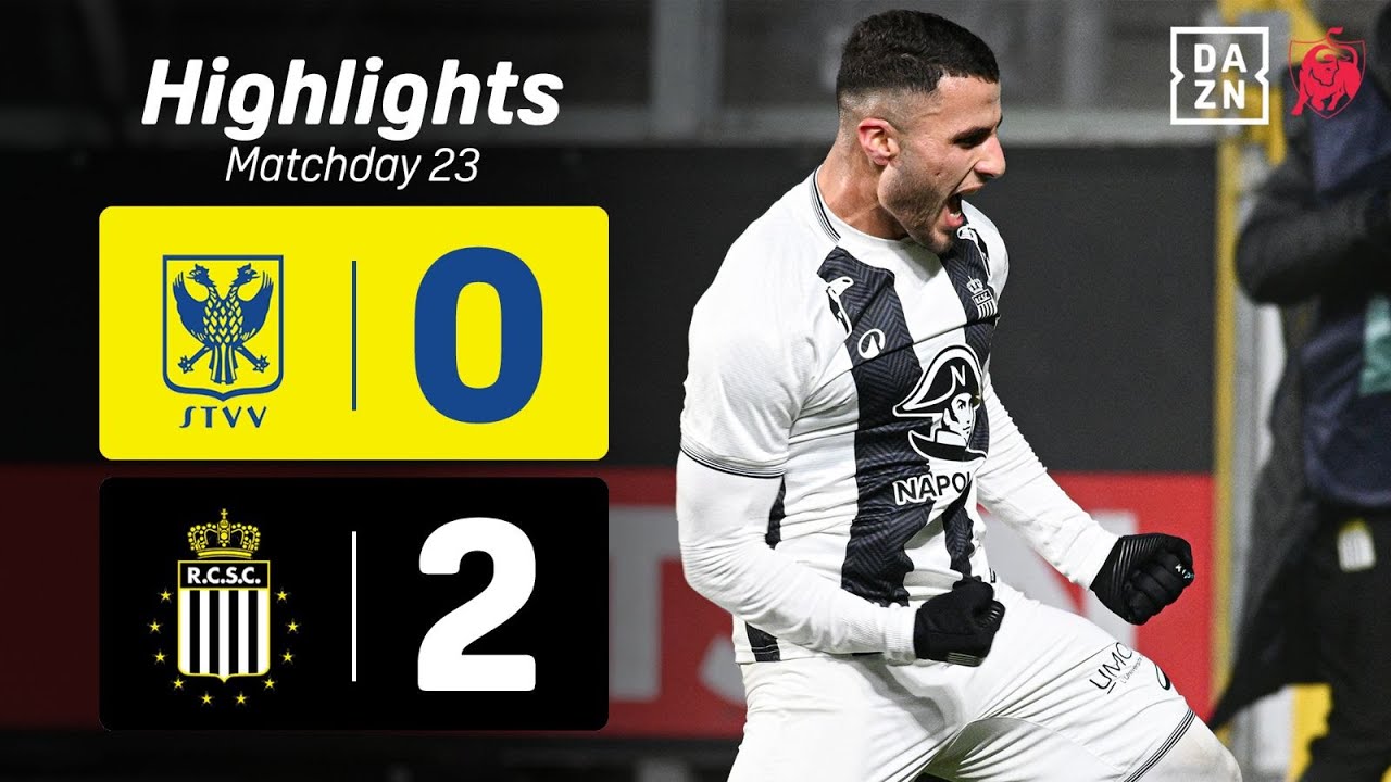 Avec 4️⃣ victoires consécutives, les Zèbres intègrent le top 6️⃣. 🦓📈 | STVV - Sporting Charleroi