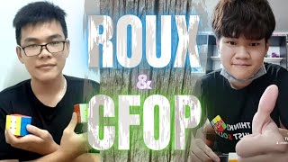 Giao lưu với best Roux Việt Nam (CFOP vs ROUX) || RUBIK BMT (ft. Thông Nguyễn, H.Q.Việt)