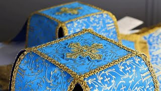 Embroidered Chalice Covers & Veil
