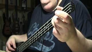 Video thumbnail of "Christopher Cross Ride Like The Wind Bass Cover"