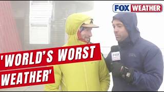 FOX News Meteorologist Adam Klotz Battles ‘World’s Worst Weather’ Atop Mount Washington screenshot 5