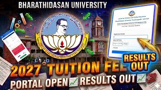 Bharathidasan University 2026 Tuition Fees Portal Open🤔 l Results Out Update🤔 l BDU 2026 Update💯📈 screenshot 2