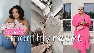 March 2023 Reset Routine | goal setting, monthly budgeting, notion templates etc. | Your Girl Karly