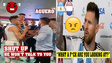 Go ahead you stupid? Angry Messi fires at Wout Weghorst on-air post win at FIFA WC Quarterfinals!