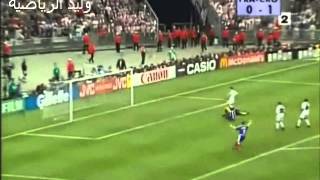 فرنسا 2 : 1 كرواتيا نصف النهائي كأس العالم 1998