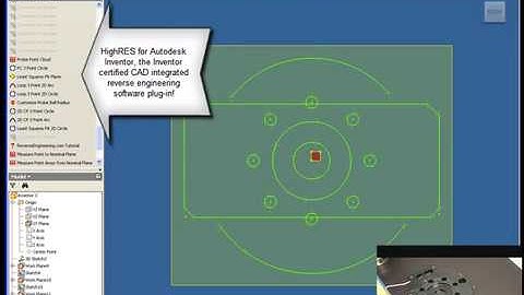 FARO arm Revese Engineering add-in for Inventor 2009 & ReverseEngineering.com