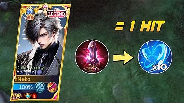 AAMON FIRST SKILL 10X DAMAGE USING THIS ITEM BUILD! ( auto 1 hit )