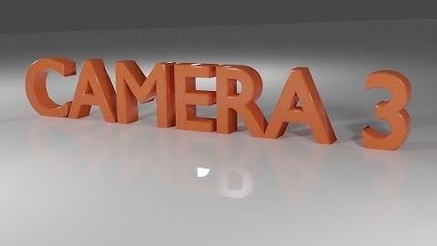 Blender absolute beginner tutorial Camera #3 Blender Veda Telugu