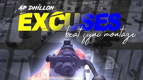 Excuses Best Pubg Mobile Montage | Pubg Loop Edit | Siddha Gaming x @Thunderstorm Op