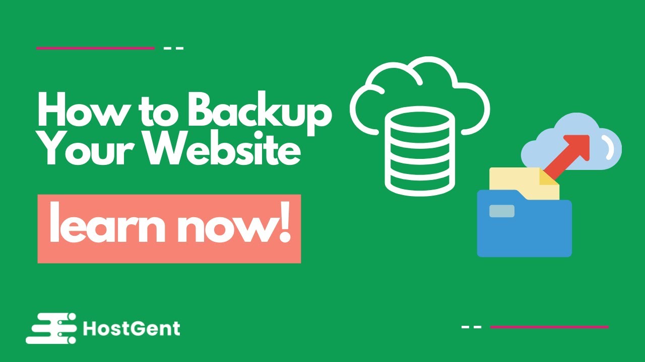 how-to-backup-your-website-hostgent-youtube