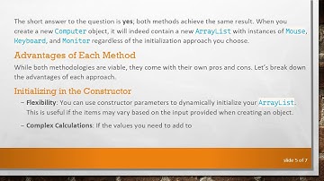 Understanding ArrayList Initialization in Java Constructors