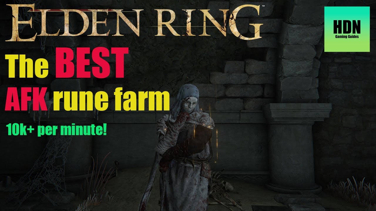 The BEST AFK rune farm in Elden Ring. 10K+ PER MINUITE! YouTube