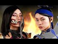 Mortal Kombat Mileena Birth & Rivalry with her Sister Kitana Scene