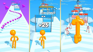 Tall Man Run ⛳🏃‍♂️💨👟- New Levels ❌⭕❌ Gameplay Walkthrough Trailer Android ios