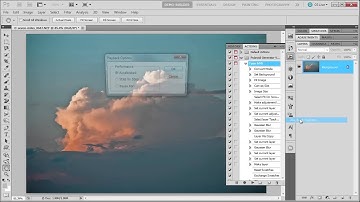 Learn how to load and show an action in Photoshop CS5