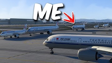 First Time In *CHINA* – Grounded For 2 HOURS In Microsoft Flight Simulator! (VATSIM/ATC)