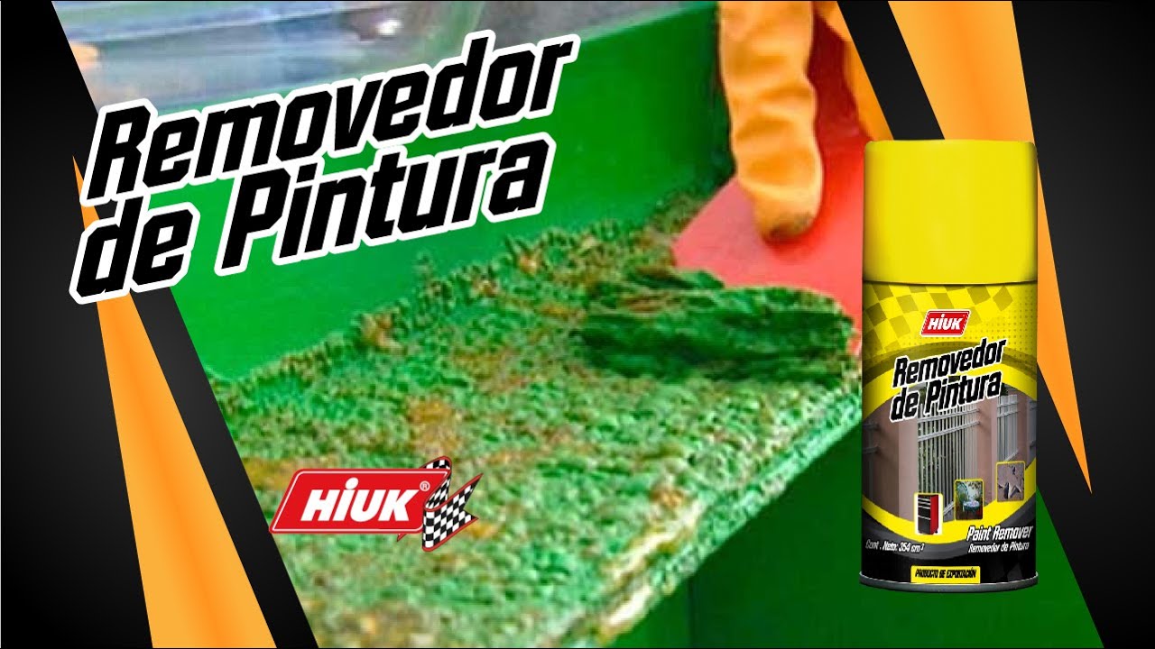 Aprende a utilizar el removedor de pintura