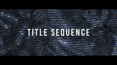 Cinematic Title Sequence After Effects Templates