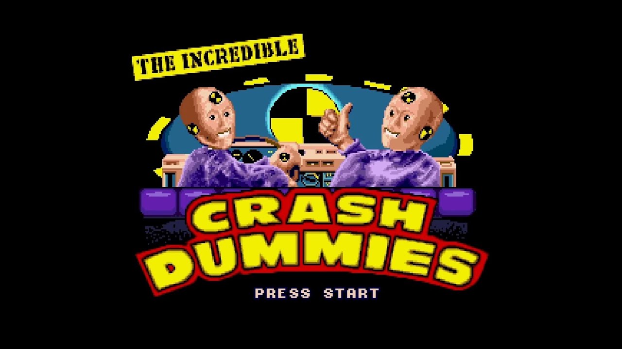 The Incredible Crash Dummies (Sega Mega Drive / Genesis) Longplay