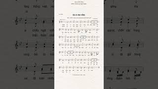 Kìa Ai ánh Hồng (Vinh Hạnh), Sheet PDF