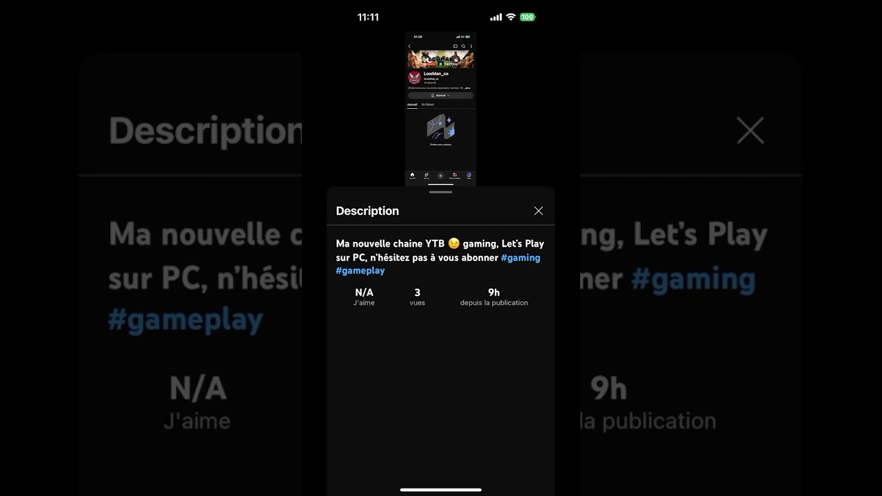 Ma nouvelle chaine YTB gaming, Let's Playsur PC, n'hésitez pas à vous abonner 