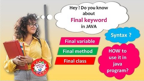 Hey! Do you know about Final keyword in JAVA | syntax | final variable method  & class | how to use 