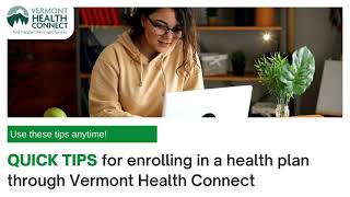 Enrollment Quick Tips