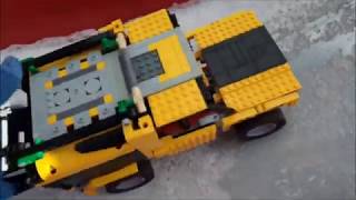 Обзор lego самоделки land rover defender