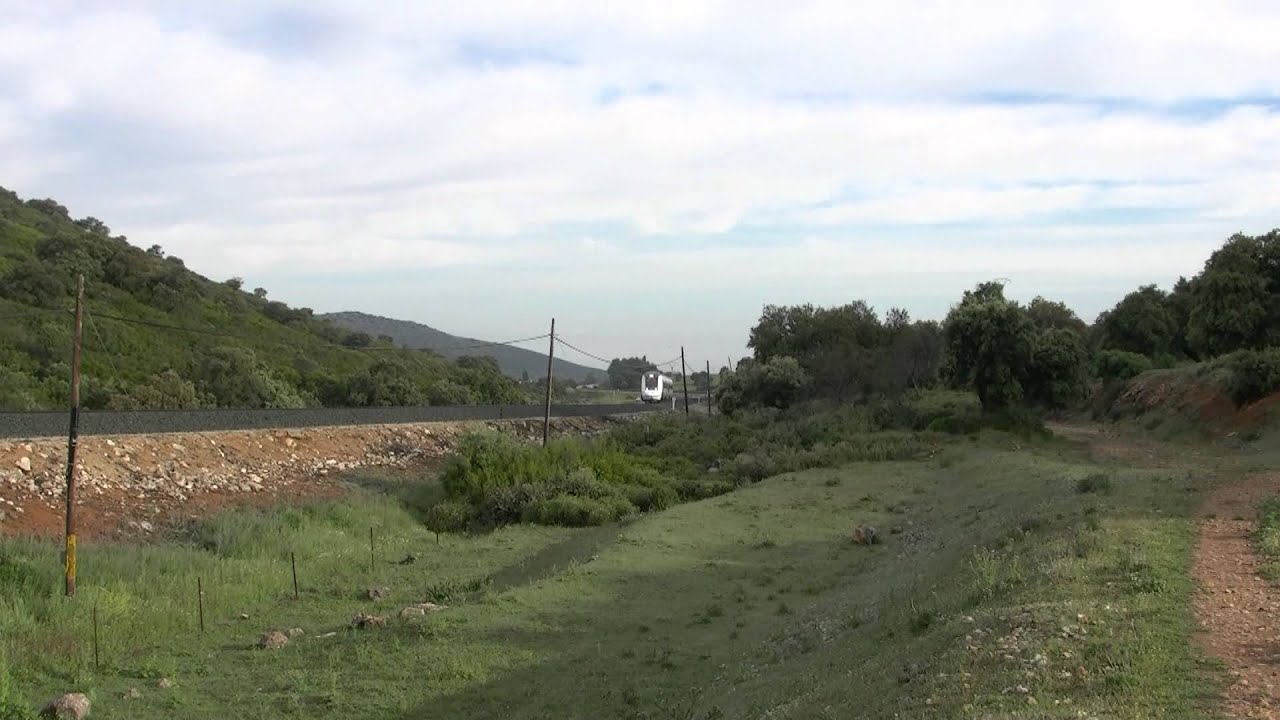 tren regional cerca del puerto el berrillo-Cañete la Real