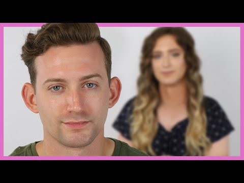 Male To Female (MTF) Transgender Makeup Tutorial - No HRT | Casey Blake