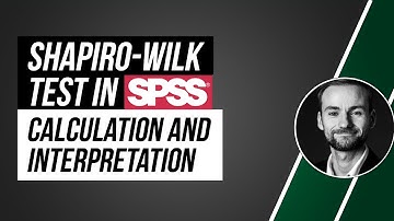 Shapiro-Wilk Test in SPSS for checking normality