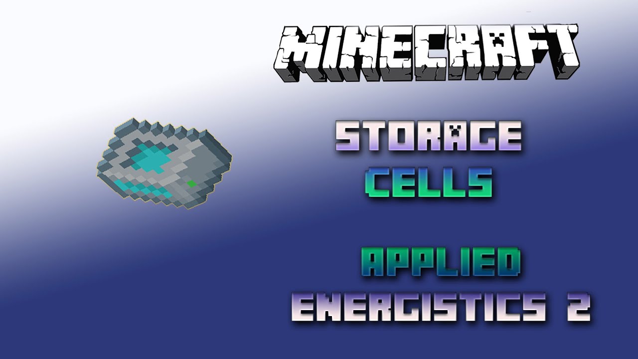ME Storage Cell 64k 📀 Minecraft Applied Energistics Tutorial 📀 Deutsch ...