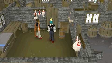 One of the better RS graphical glitches..