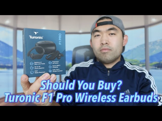 Turonic F1 Pro - True Wireless Earbuds - 45H Playtime, Charging case, Mic, IPX7 Waterproof Bluetooth Headphones w/Microphone - Sport Wireless 並行輸入 Turonic F1 Pro - True Wireless Earbuds - 45H Playtime, Charging