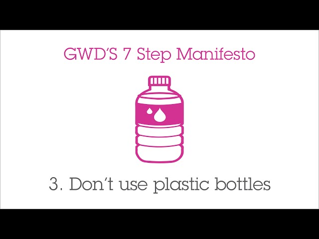 7 Step Manifesto | Don’t use plastic bottles