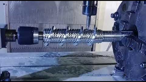 Mastercam 2019-4th axis Rotary Advanced machining a Screw for Pharmaceutical product