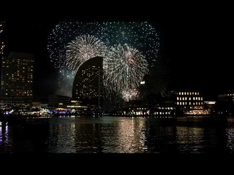 【4K UHD】みなとみらいスマートフェスティバル～Night View of Yokohama ～花火 2019.8.2