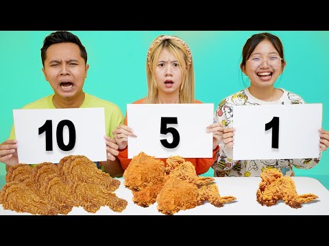 TANTANGAN MAKAN BUKA PUASA 1, 5 ATAU 10 AYAM MCD!! PERUT SAMPAI GAK KUAT!!