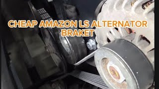 Career Overview Cheap Amazon LS Swap Alternator Bracket install