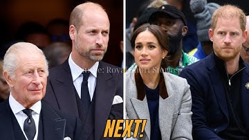 SUSSEX NEXT?! Harry & Meghan SWEATING After King Charles & William Strip Andrew’s Titles