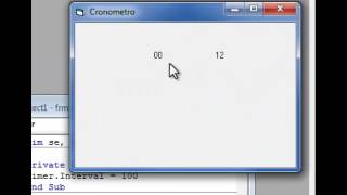 Cronometro en V.B.